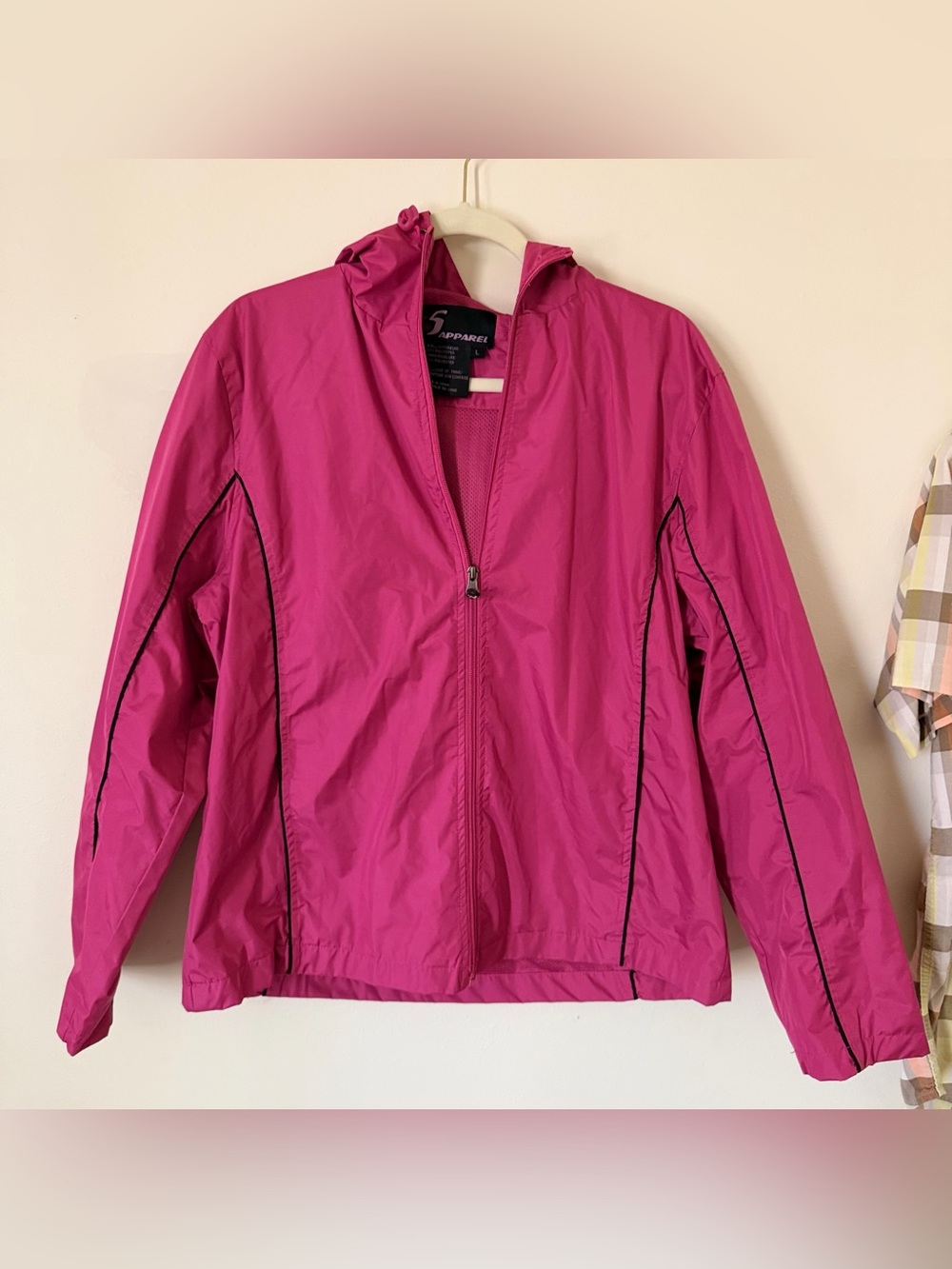 Source Unknown Fuchsia Hooded Utility Jacket